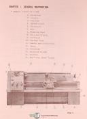 American Tool Works-American Tool 17" x 60, 17x80 21x80, Lathe Instruction Parts and Wiring Manual-17 x 80-17" x 60"-21" x 80"-03